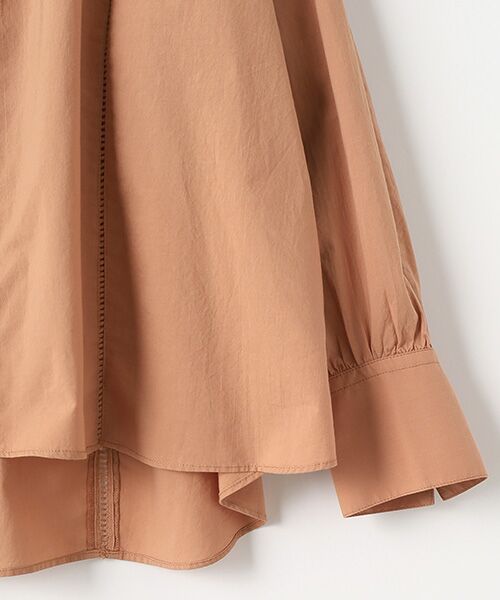 Harriss / ハリス シャツ・ブラウス | レース付ノーカラーブラウス | 詳細4