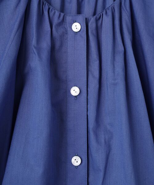 Harriss / ハリス シャツ・ブラウス | ノーカラーブラウス | 詳細4