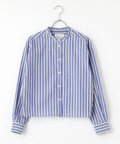 Harriss / ハリス シャツ・ブラウス | クロップドバンドカラーシャツ