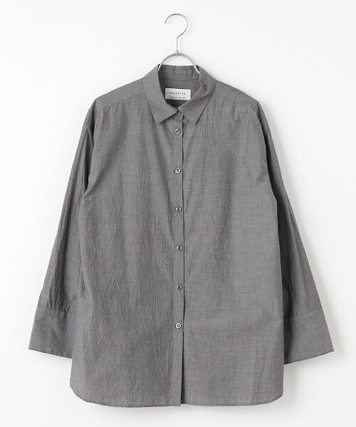 Harriss/ハリス ワイドスリーブシャツ ブラック 36 Harriss/ハリス ワイドスリーブシャツ ブラック 36