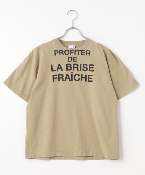 Harriss/ハリス PROFITER柄Tシャツ ベージュ 36 Harriss/ハリス PROFITER柄Tシャツ ベージュ 36