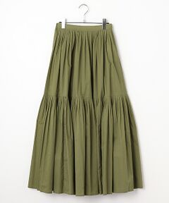 Harriss / ハリス ロング・マキシ丈スカート | タックマキシティアードスカート