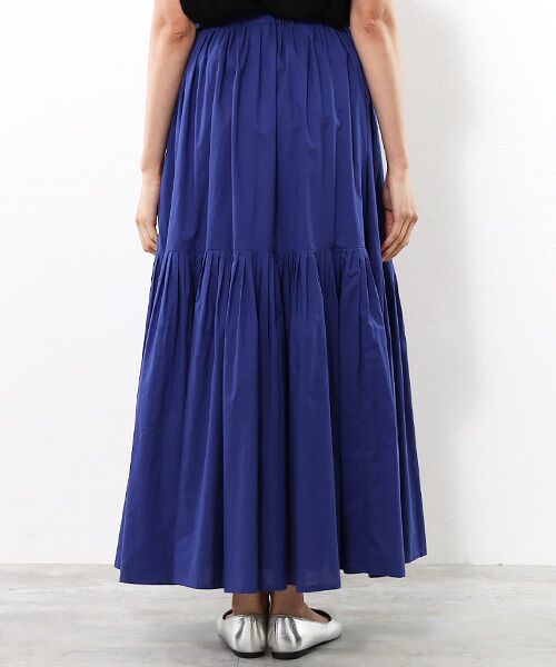 Harriss / ハリス ロング・マキシ丈スカート | タックマキシティアードスカート | 詳細7
