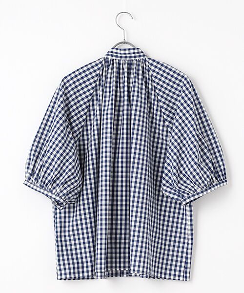 Harriss / ハリス シャツ・ブラウス | ボリュームスリーブミニカラーシャツ | 詳細1