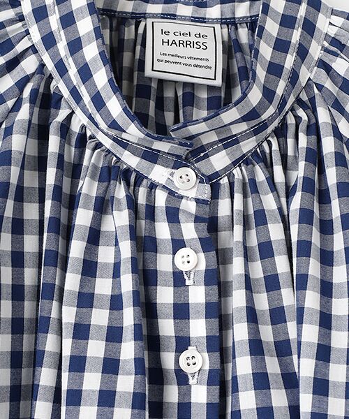 Harriss / ハリス シャツ・ブラウス | ボリュームスリーブミニカラーシャツ | 詳細4