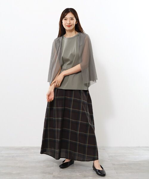 Harriss / ハリス カットソー | チュールレイヤードノースリーブ | 詳細9