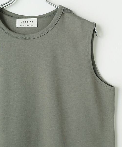 Harriss / ハリス カットソー | チュールレイヤードノースリーブ | 詳細4