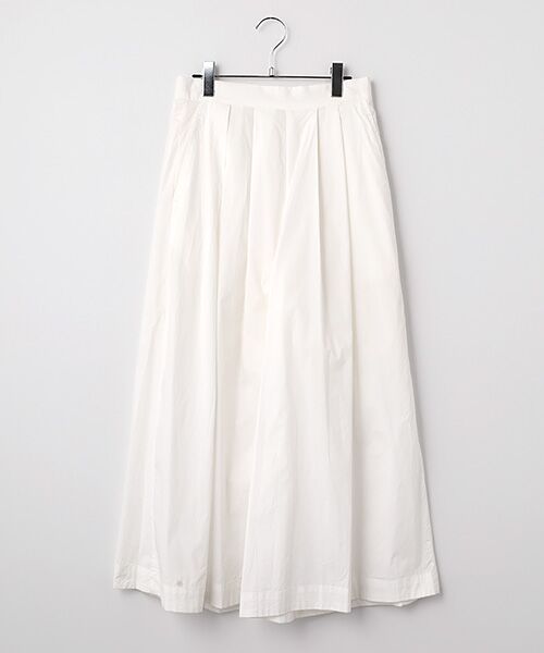 Harriss / ハリス その他パンツ | タックワイドパンツ（オフホワイト）