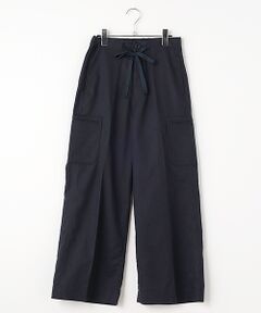 Harriss / ハリス その他パンツ | 綿麻カジュアルワイドストレートパンツ