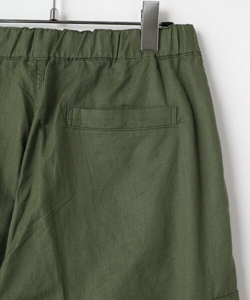 Harriss / ハリス その他パンツ | 綿麻カジュアルワイドストレートパンツ | 詳細4