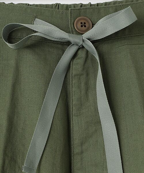 Harriss / ハリス その他パンツ | 綿麻カジュアルワイドストレートパンツ | 詳細6