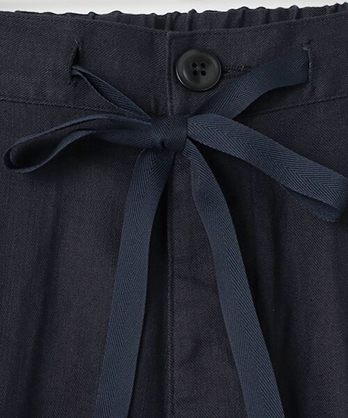 Harriss / ハリス その他パンツ | 綿麻カジュアルワイドストレートパンツ | 詳細7