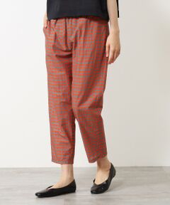 【新品・未使用品】Harriss ハリステーパードパンツ（ミント） セール】 八分丈デニムパンツ （ショート・ハーフ・半端丈パンツ