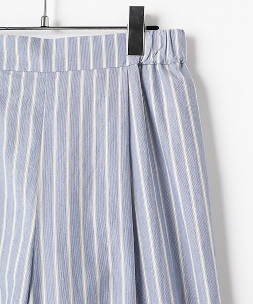 Harriss / ハリス その他パンツ | 先染ストライプセミワイドパンツ | 詳細3