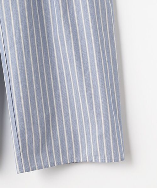 Harriss / ハリス その他パンツ | 先染ストライプセミワイドパンツ | 詳細4