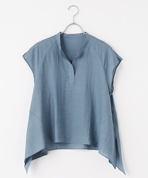 Harriss / ハリス シャツ・ブラウス | フレアシャツ（サックスブルー）