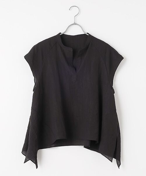 Harriss / ハリス シャツ・ブラウス | フレアシャツ（ブラック）