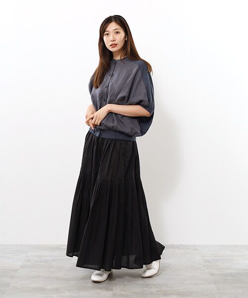 Harriss / ハリス カットソー | 異素材コンビプルオーバー | 詳細8