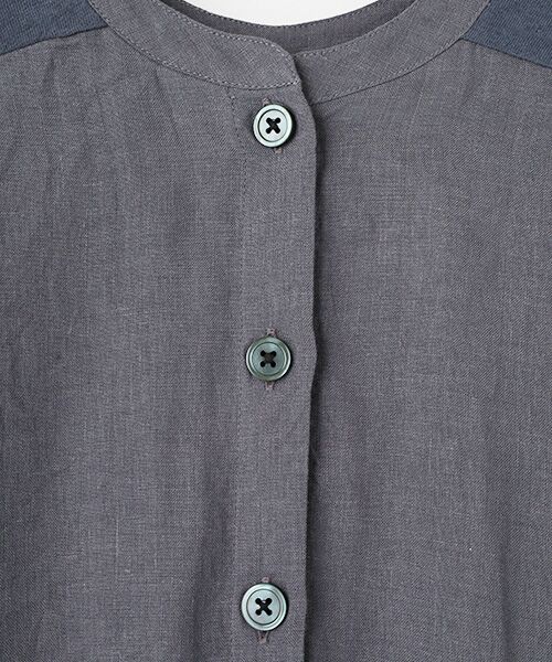 Harriss / ハリス カットソー | 異素材コンビプルオーバー | 詳細4