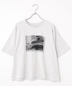 Harriss / ハリス Original Print T-shirt　BIGロゴ コットン天竺ロゴプリントTシャツ （Tシャツ）｜Harriss