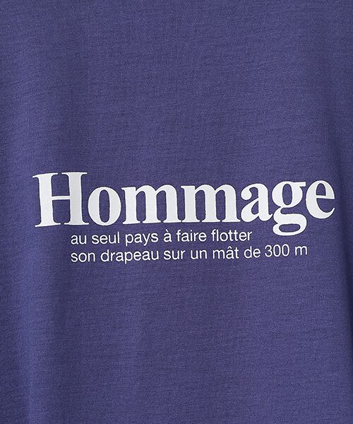 Harriss / ハリス Tシャツ | 裾タックプリントTシャツ | 詳細2