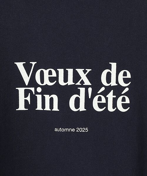 Harriss / ハリス Tシャツ | Voeux de Fin d'eteプリント | 詳細10