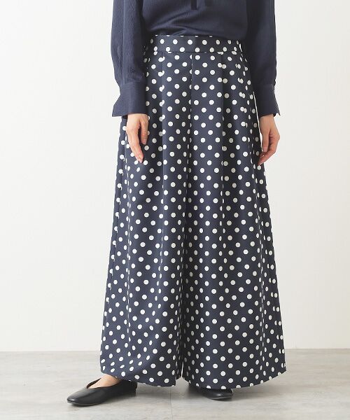 Harriss / ハリス その他パンツ | スーパーワイドイージーパンツ(ネイビーブルー)