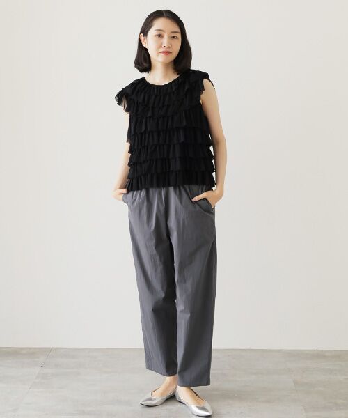 Harriss / ハリス その他パンツ | セミワイドテーパードパンツ | 詳細8