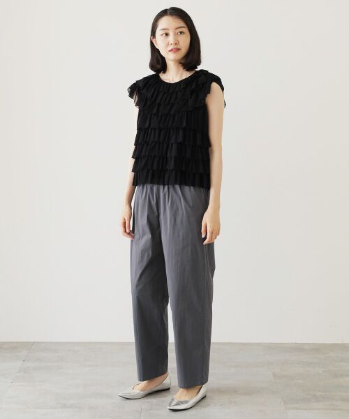 Harriss / ハリス その他パンツ | セミワイドテーパードパンツ | 詳細9
