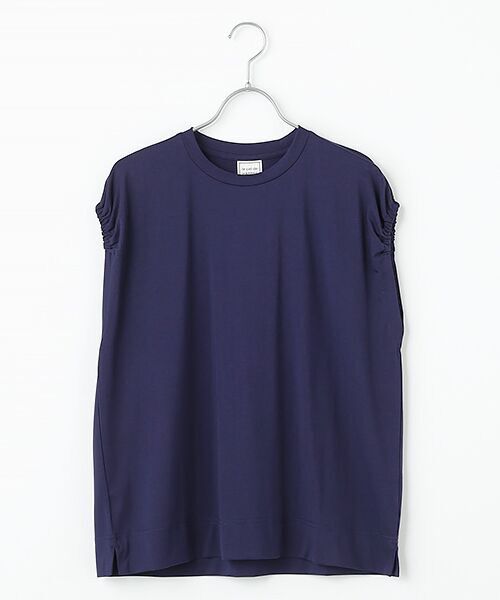 Harriss / ハリス カットソー | ギャザーフレンチスリーブTシャツ | 詳細7