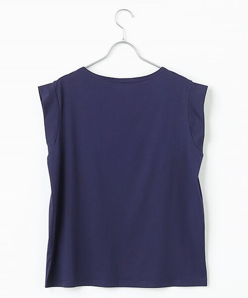 Harriss / ハリス キャップスリーブボートネックTシャツ キャップスリーブボートネックTシャツ （カットソー）｜Harriss