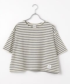 Harriss / ハリス カットソー | クロップドボーダーティーシャツ