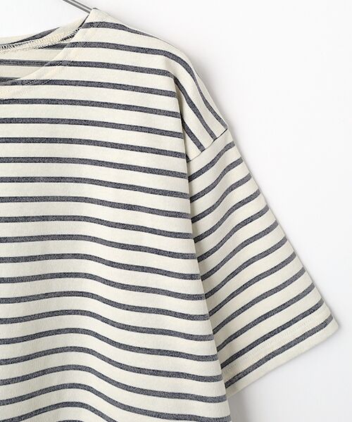 Harriss / ハリス カットソー | クロップドボーダーティーシャツ | 詳細2