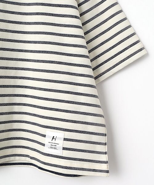 Harriss / ハリス カットソー | クロップドボーダーティーシャツ | 詳細3