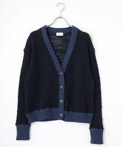 Harriss / ハリス カットソー | 鹿の子カットカーディガン