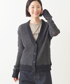 Harriss / ハリス カットソー | 鹿の子カットカーディガン
