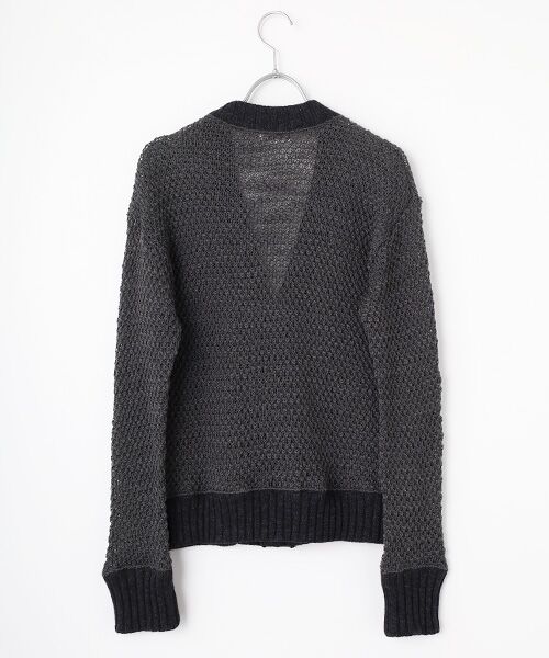Harriss / ハリス カットソー | 鹿の子カットカーディガン | 詳細2