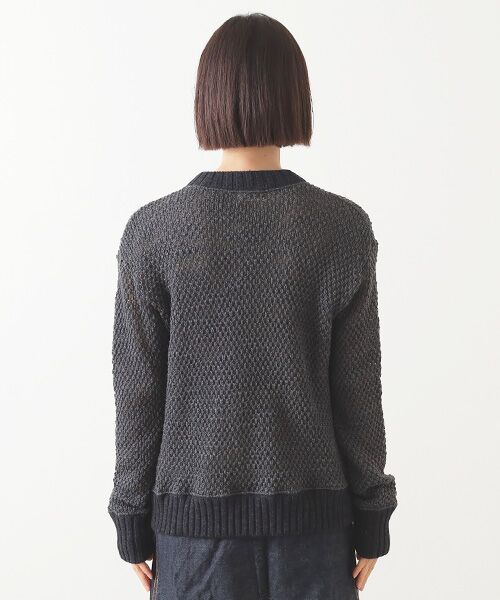 Harriss / ハリス カットソー | 鹿の子カットカーディガン | 詳細7