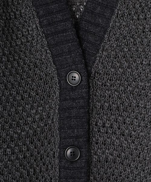 Harriss / ハリス カットソー | 鹿の子カットカーディガン | 詳細5