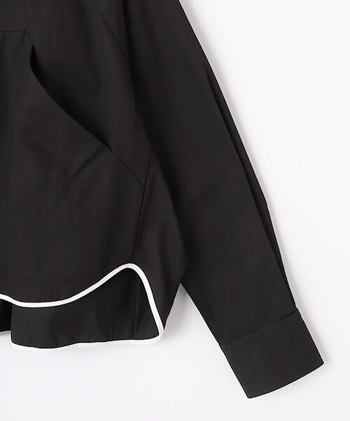 Harriss / ハリス シャツ・ブラウス | 裾パイピングブラウス | 詳細4
