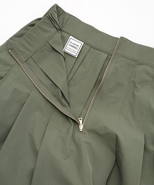 Harriss / ハリス ロング・マキシ丈スカート | バックジップタックフレアースカート | 詳細4