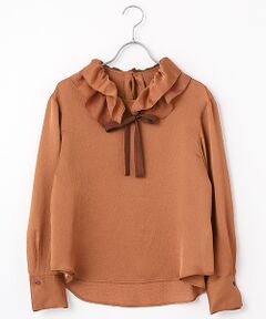 Harriss / ハリス シャツ・ブラウス | フリルストール付きチュニックブラウス