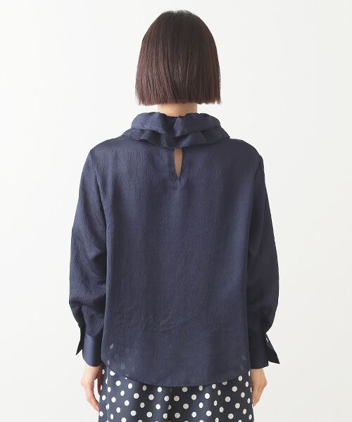 Harriss / ハリス シャツ・ブラウス | フリルストール付きチュニックブラウス | 詳細3