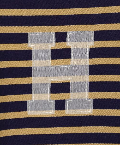 Harriss / ハリス カットソー | Hアップリケバスクシャツ | 詳細2