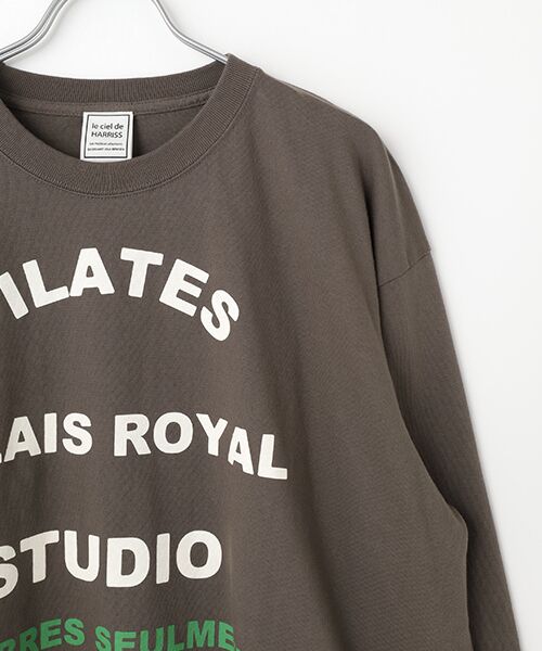 Harriss / ハリス Tシャツ | PILATESプリントロンT | 詳細4