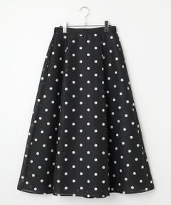 Harriss / ハリス ロング・マキシ丈ワンピース | オーガンジータックトラペーズ