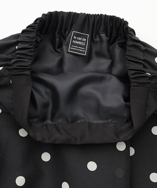 Harriss / ハリス ロング・マキシ丈ワンピース | オーガンジータックトラペーズ | 詳細4