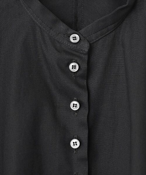 Harriss / ハリス シャツ・ブラウス | ドルマンスリーブバンドカラーシャツ | 詳細3