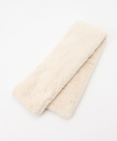 Harriss / ハリス マフラー・ショール・スヌード・ストール | エコファーショートマフラー | 詳細1