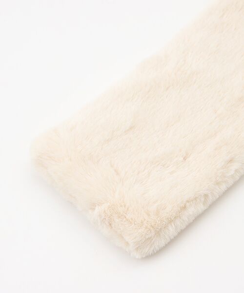 Harriss / ハリス マフラー・ショール・スヌード・ストール | エコファーショートマフラー | 詳細2